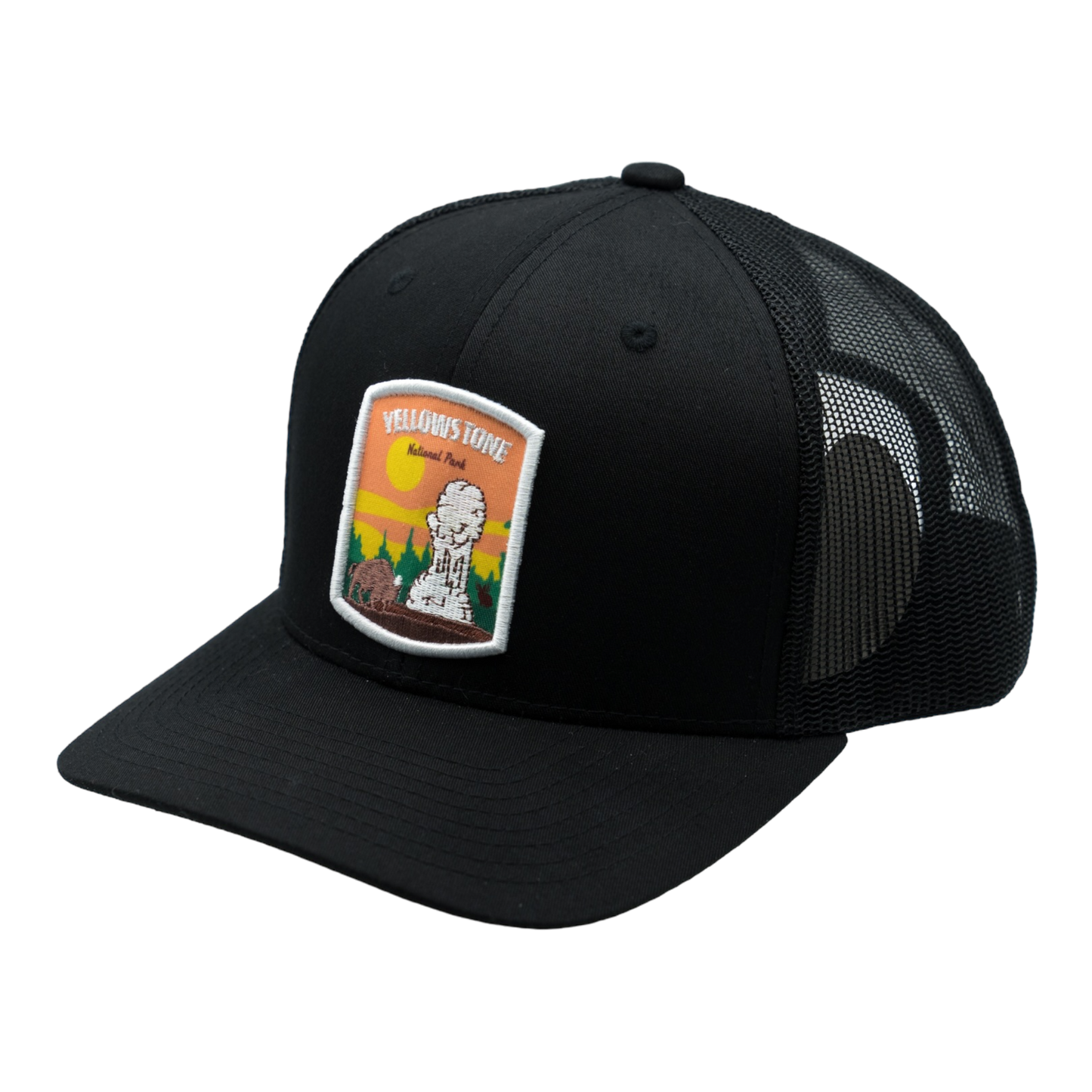 Yellowstone Trucker Hat (Black)