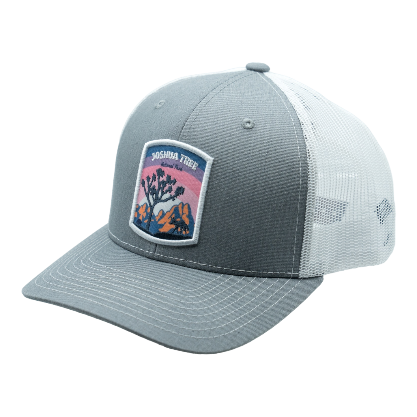 Joshua Tree Trucker Hat (Heather Grey)