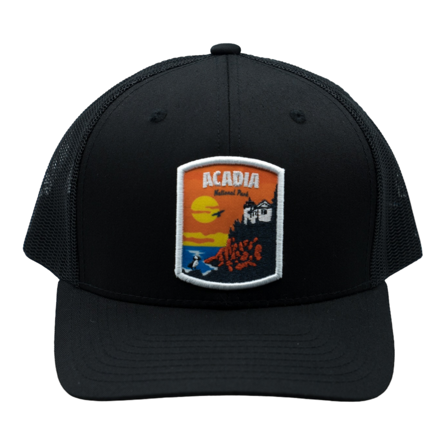 Acadia Trucker Hat (Black)