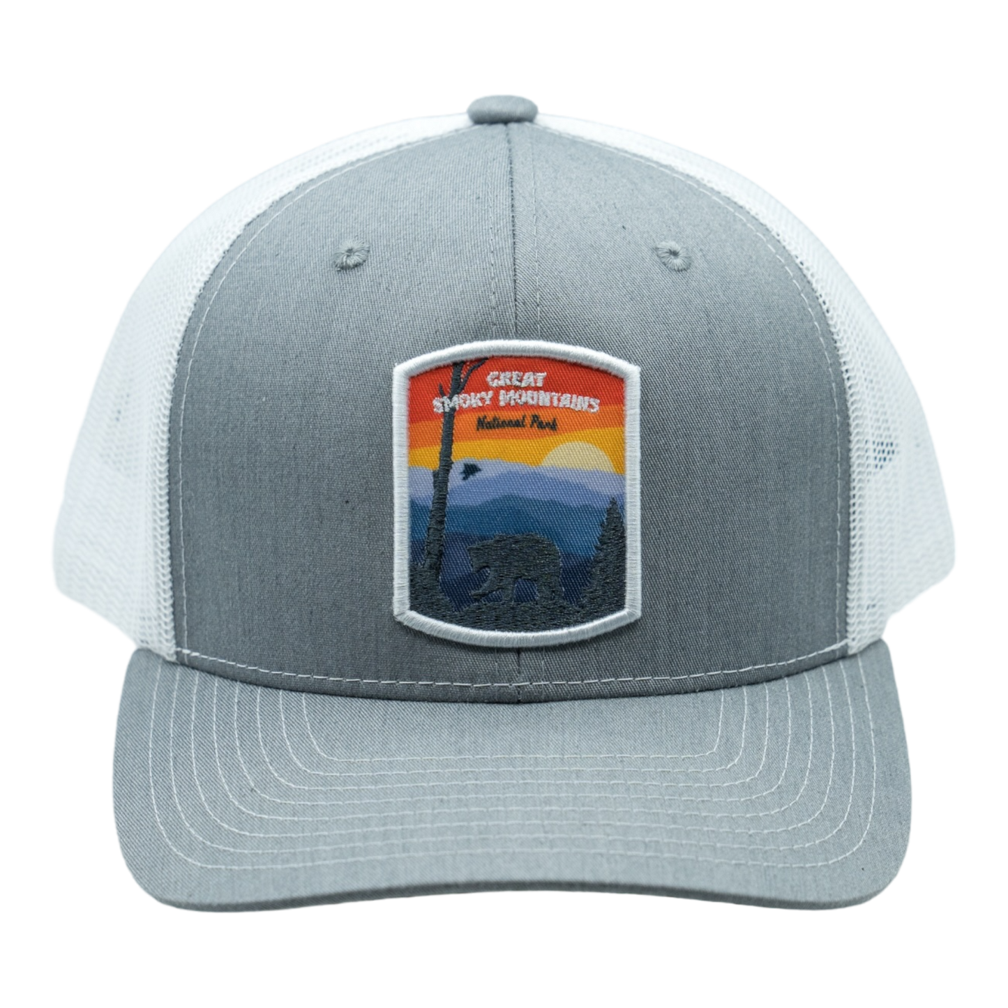 Great Smoky Mountains Trucker Hat (Heather Grey)